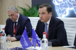 На площадке ПМЭФ-2024 состоялась встреча между Александром Цыбульским и Андреем Кузяевым, президентом АО «ЭР-Телеком Холдинг»